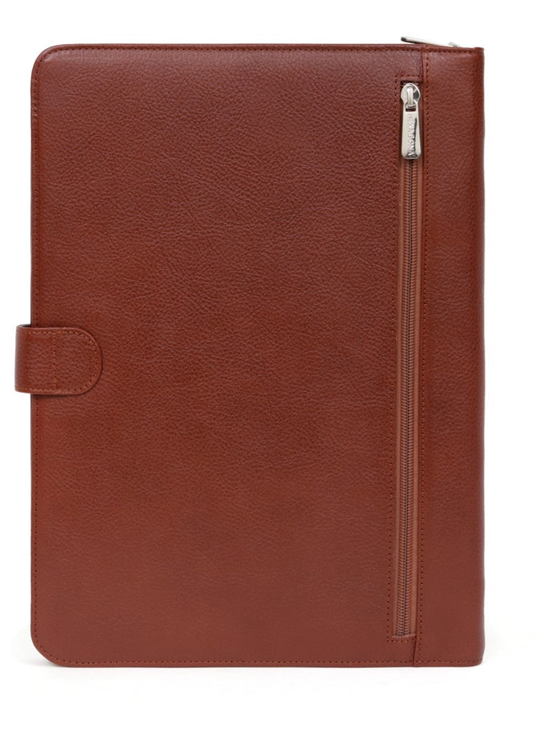 Conférencier  Tablette & A4  Cuir RÉPUBLIQUE Marron - Kiabi