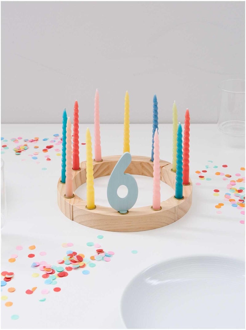 Confettis multicolores rectangulaires 6 x 1,5 cm - Rico Design Multicolore - Kiabi