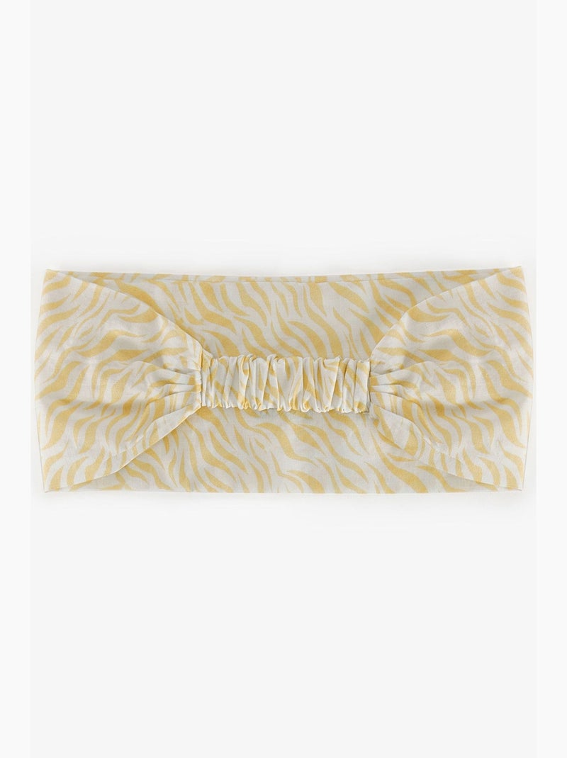Confident bandeau penti Blanc Jaune - Kiabi