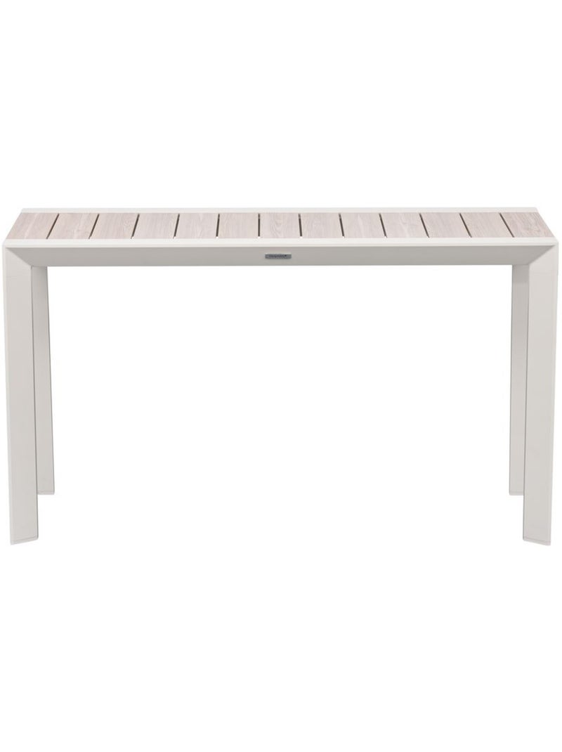 Console de jardin en aluminium effet bois EVASION Beige - Kiabi