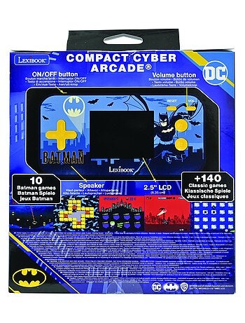 Console de jeux portable couleur Batman Cyber Arcade Pocket