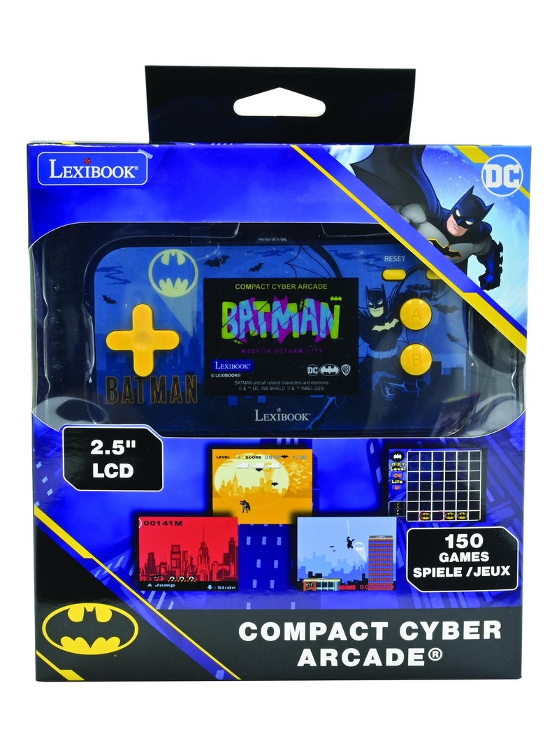 Console de jeux portable couleur Batman Cyber Arcade Pocket Bleu - Kiabi