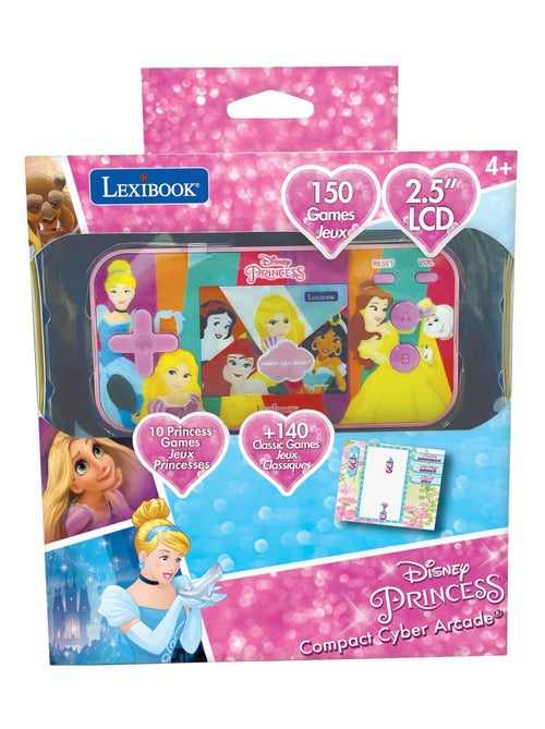 Console de jeux portable couleur Disney Princesse Cyber Arcade Pocket - Kiabi