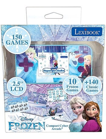 Console de jeux portable couleur Frozen Cyber Arcade Pocket