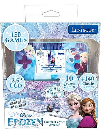 Console de jeux portable couleur Frozen Cyber Arcade Pocket