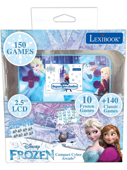 Console de jeux portable couleur Frozen Cyber Arcade Pocket - Kiabi