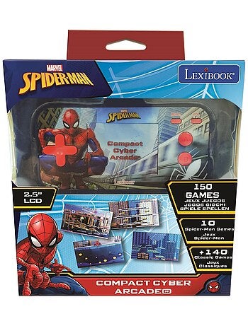 Console de jeux portable couleur Spiderman Cyber Arcade Pocket