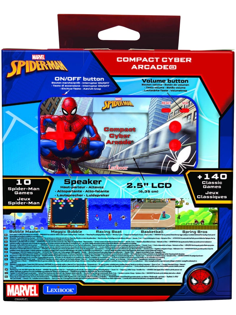 Console de jeux portable couleur spiderman cyber arcade pocket Bleu - Kiabi