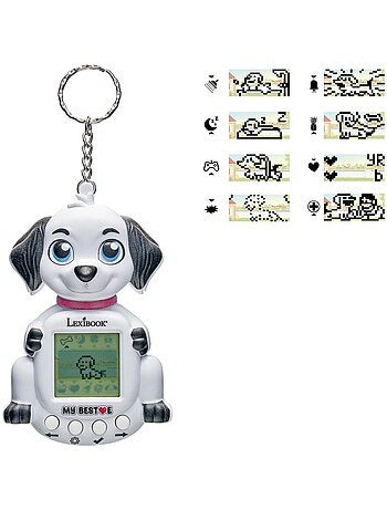 Console My Best-E® Chien avec écran LCD et porte-clés