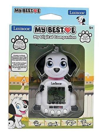Console My Best-E® Chien avec écran LCD et porte-clés