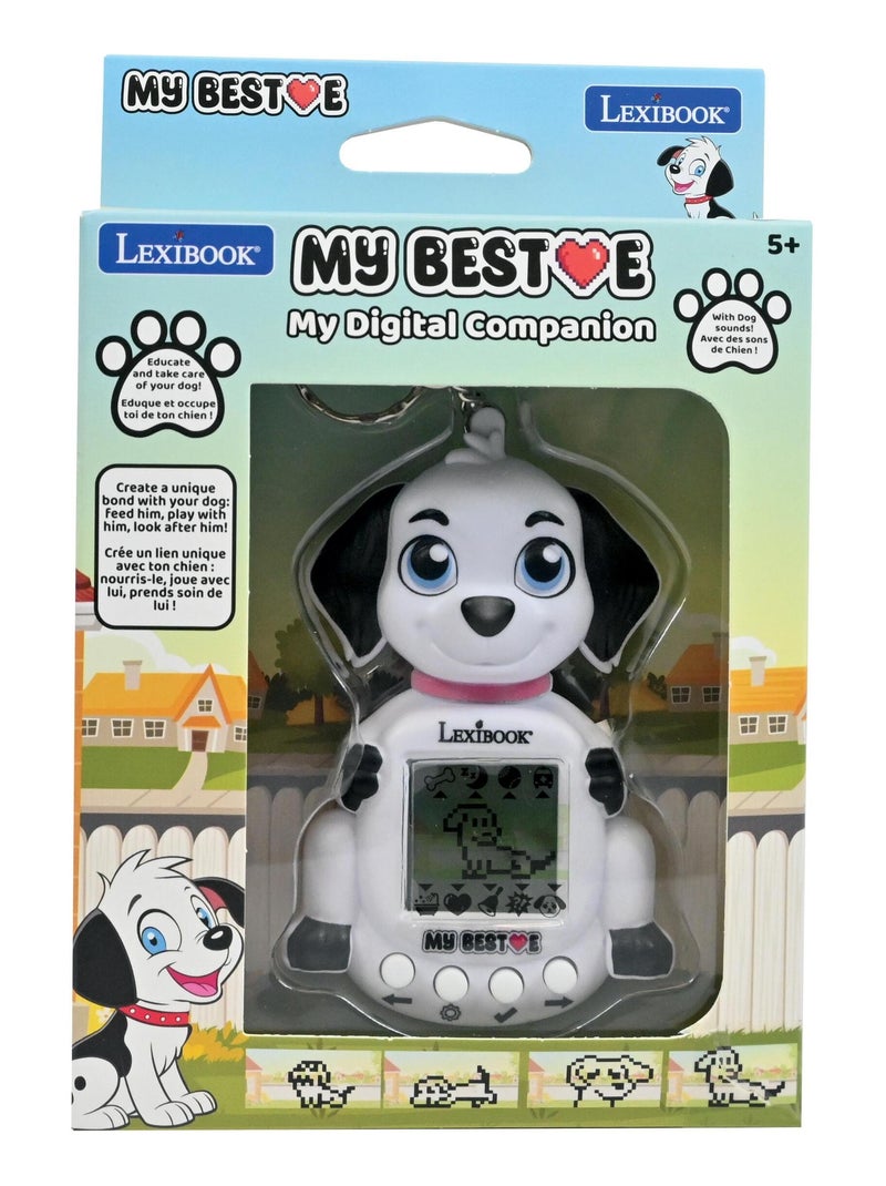 Console My Best-E® Chien avec écran LCD et porte-clés Blanc - Kiabi