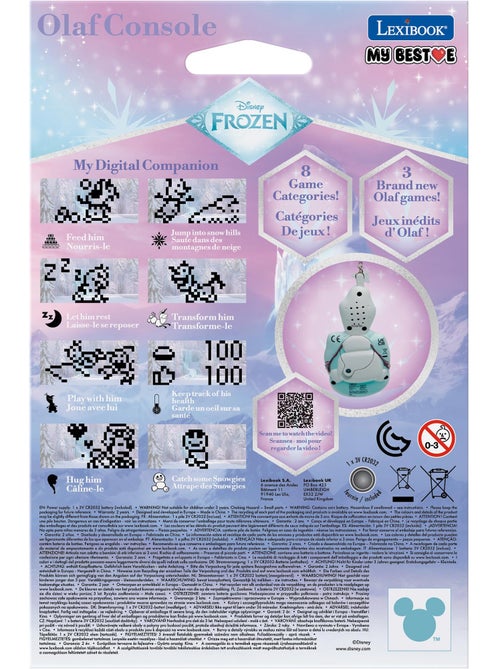 Console My Best-E® comprenant 3 jeux de l'univers Disney La Reine des neiges - Kiabi Console My Best-E® comprenant 3 jeux de l'univers Disney La Reine des neiges - Kiabi