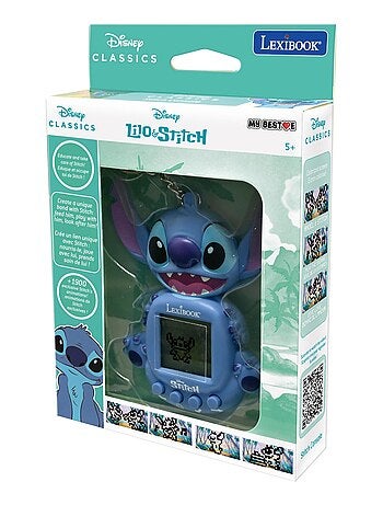 Console My Best-E® comprenant 3 jeux de l'univers Disney Stitch