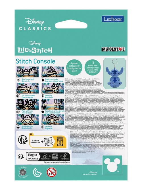 Console My Best-E® comprenant 3 jeux de l'univers Disney Stitch - Kiabi