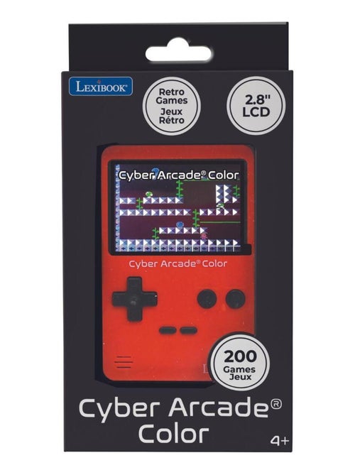 Console portable Classic Cyber Arcade - 2.8'' 200 jeux - Kiabi