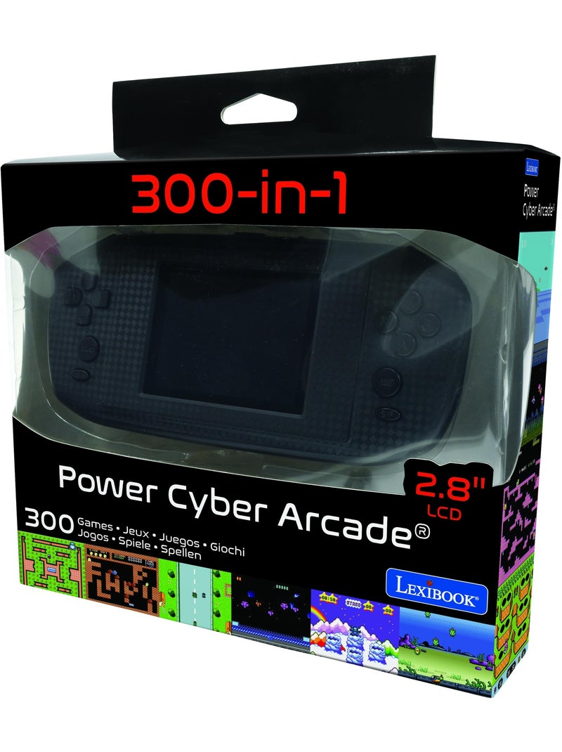 Console portable Compact Power Cyber Arcade - écran 2.8'' 300 jeux Noir - Kiabi