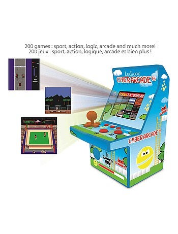 Console portable Cyber Arcade - écran 2.8'' 200 jeux