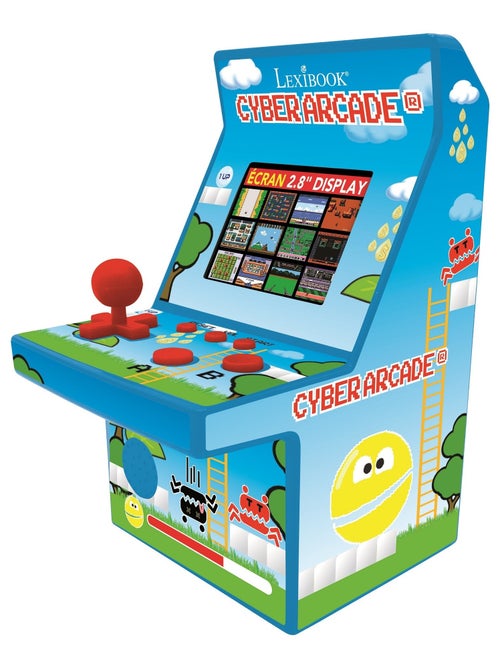 Console portable Cyber Arcade - écran 2.8'' 200 jeux - Kiabi Console portable Cyber Arcade - écran 2.8'' 200 jeux - Kiabi