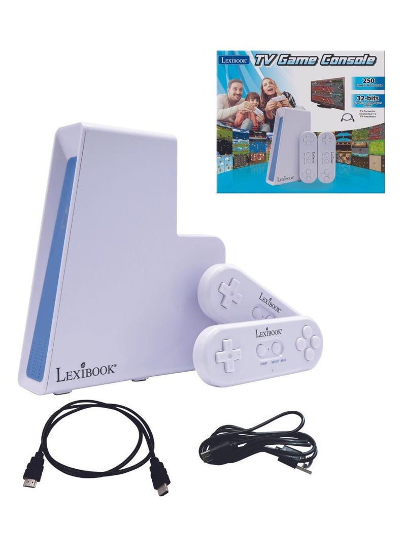 Console TV avec 250 jeux inclus Blanc - Kiabi