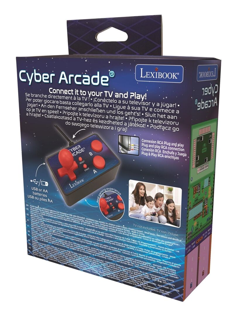 Console Tv Cyber Arcade® Plug N' Play - 200 Jeux N/A - Kiabi