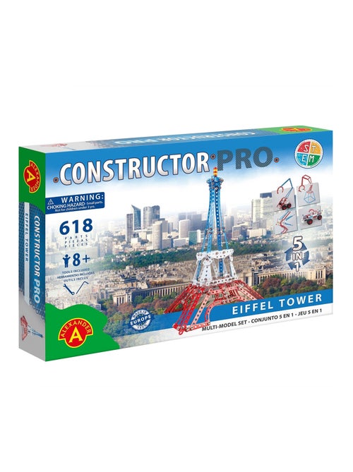 Constructor Pro - Tour Eiffel 5 en 1 - Kiabi