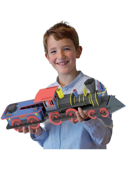 Construis la locomotive 3D - Kiabi