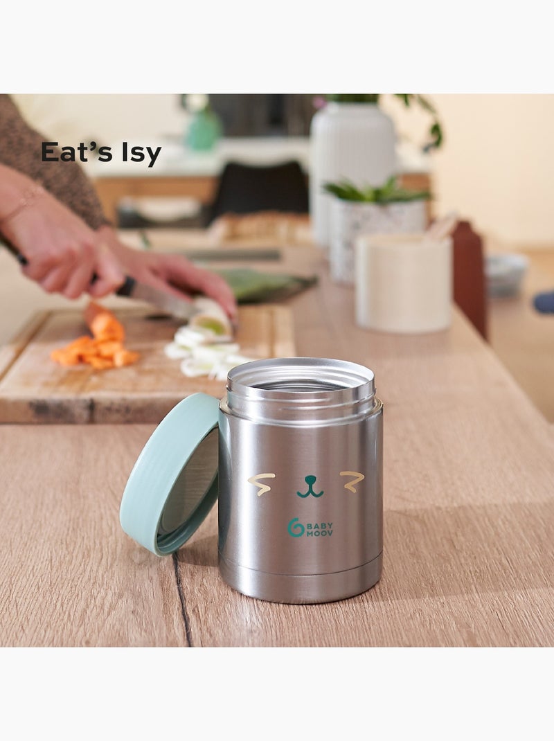 Contenant isotherme inox EAT'S ISY 350ml repas bébé chaud froid 'Babymoov' Gris - Kiabi