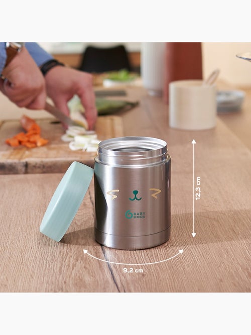 Contenant isotherme inox EAT'S ISY 350ml repas bébé chaud froid 'Babymoov' - Kiabi Contenant isotherme inox EAT'S ISY 350ml repas bébé chaud froid 'Babymoov' - Kiabi