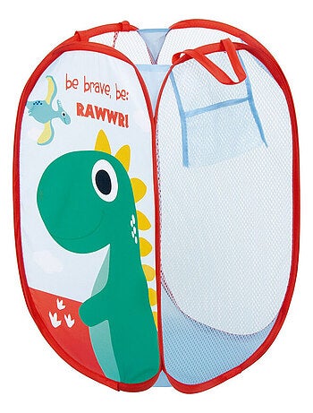 Conteneur de rangement pliable Dinosaures - 36x36x58 cm