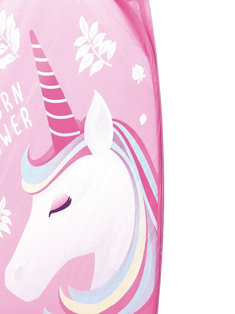 Conteneur de Rangement pliable licorne - 36x36x58 cm Rose - Kiabi