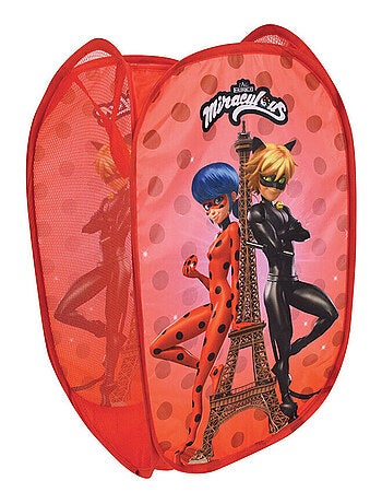 Conteneur de rangement pliable Miraculous Lady Bug Rouge