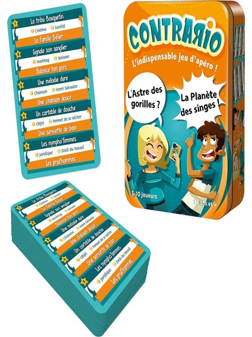 Contrario Le Jeu D'ambiance Asmodee - Kiabi
