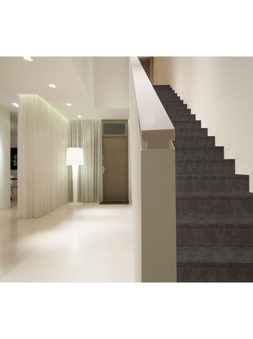 Contremarche adhésive en PVC imitation Béton - Kiabi