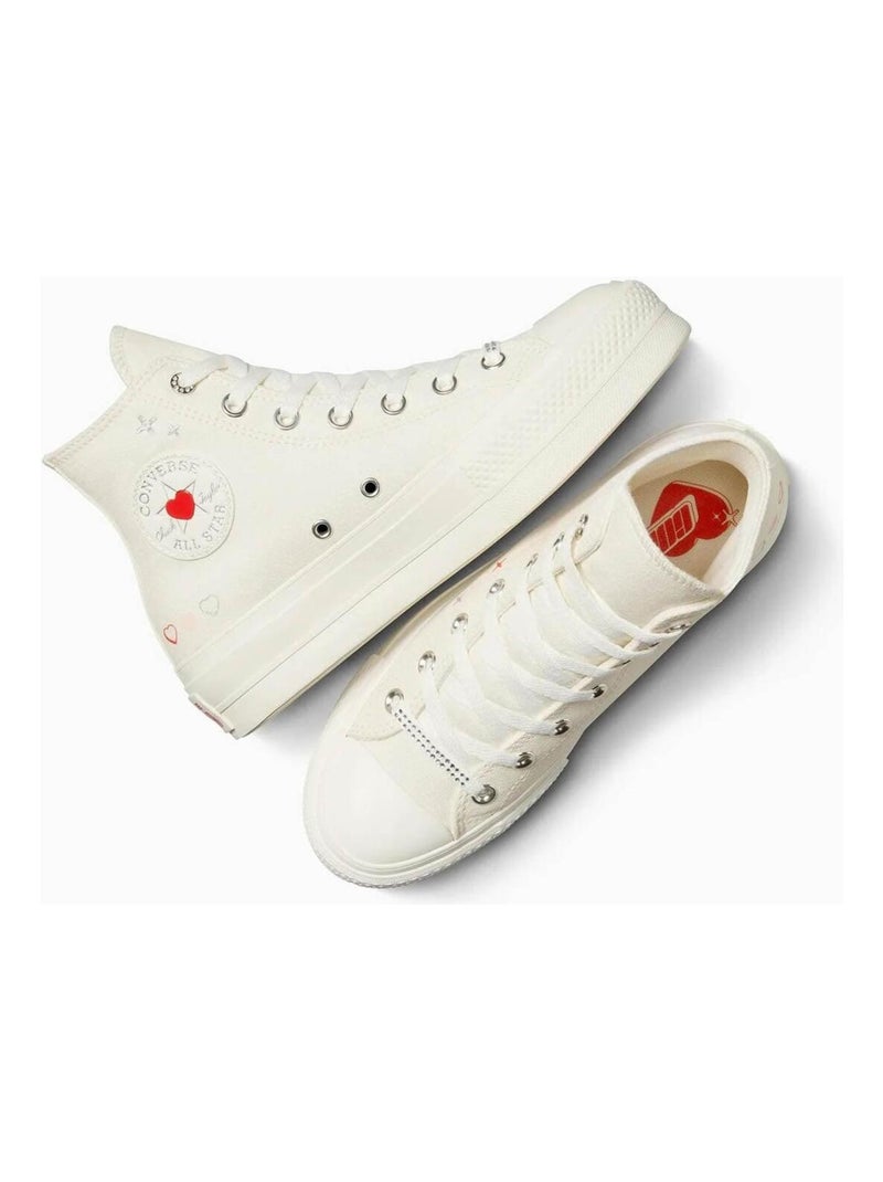 "Converse" Converse Chuck Taylor All Star Lift Platform Y2K Heart A09114C_37 Beige - Kiabi