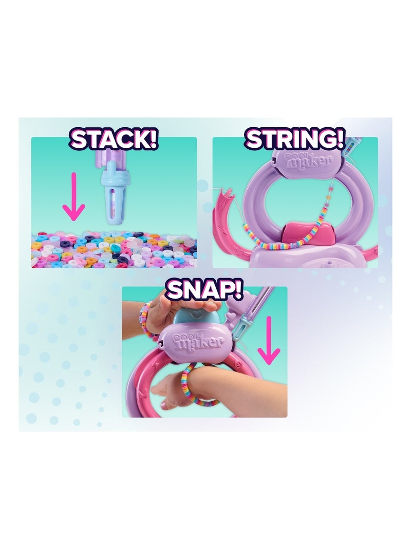 Cool Maker Kit de fabrication de bracelets Stack'd Heishi Multicolore - Kiabi