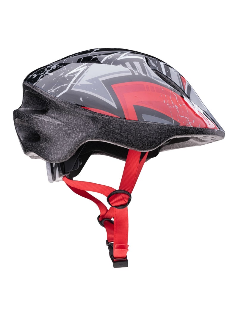 Coolslide - Casque SWish: Asha et la Bonne Étoile Noir Rouge - Kiabi