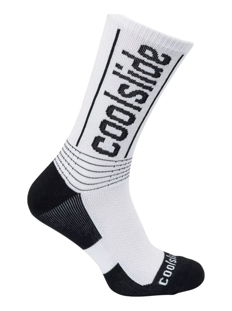 Coolslide - Chaussettes CODIE Blanc Noir - Kiabi