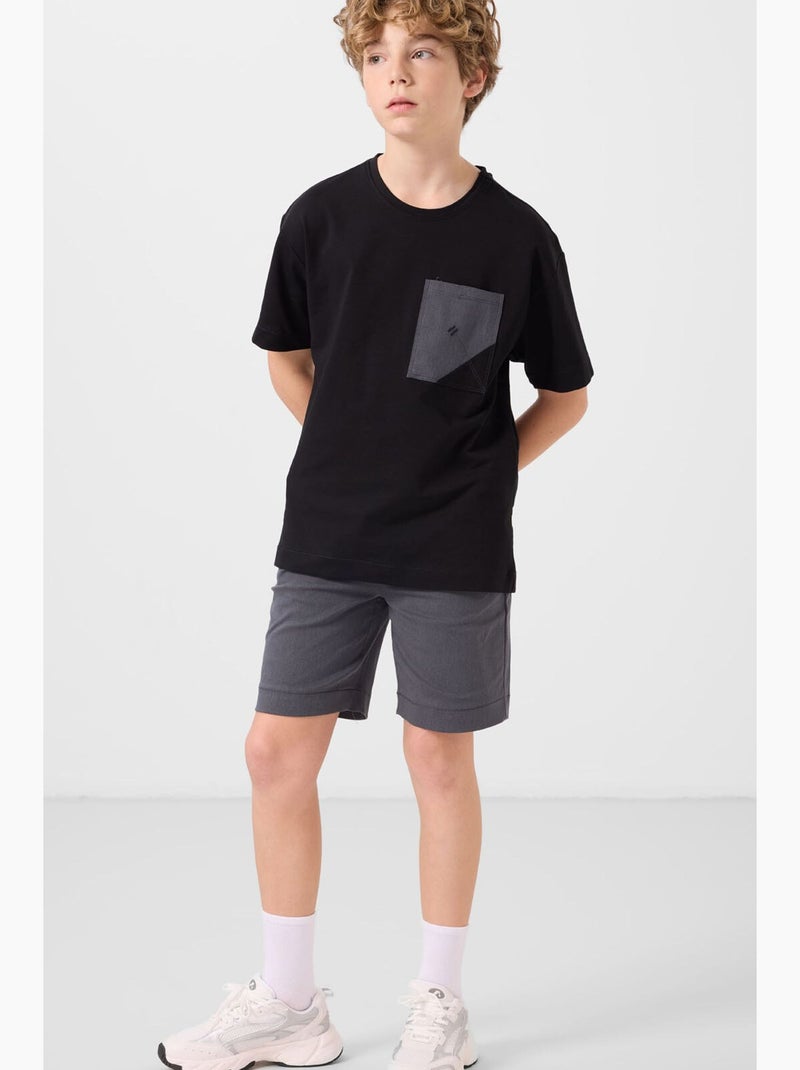 Coord deux pièces enfant tommy Gris Noir - Kiabi