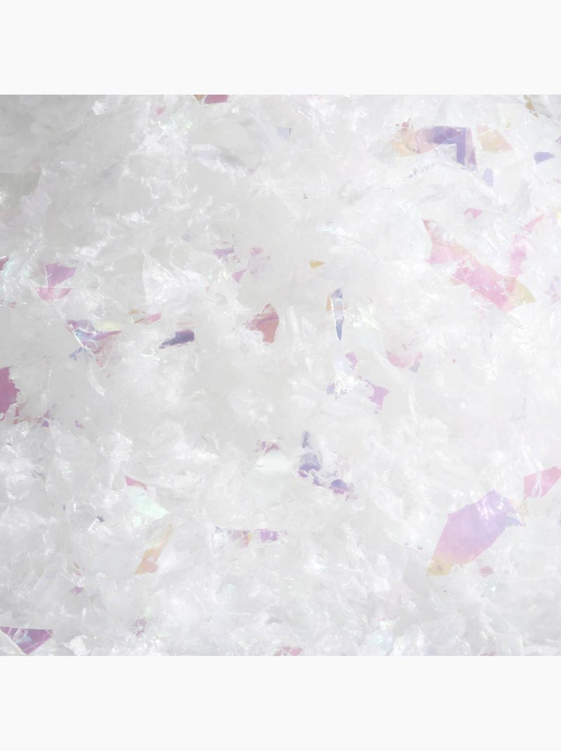 Copaux de neige irisés 150 gr Blanc - Kiabi