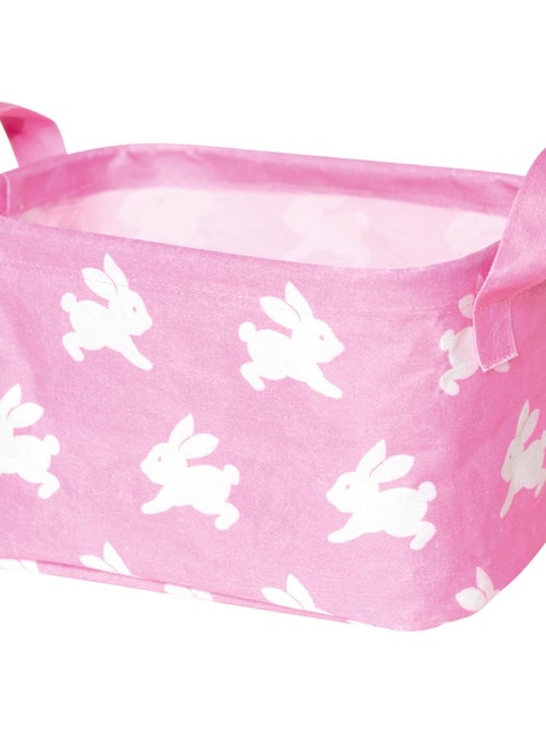 Coppenrath Spiegelburg 16233 - Petit panier de rangement BabyGlück Lapin rose - Kiabi