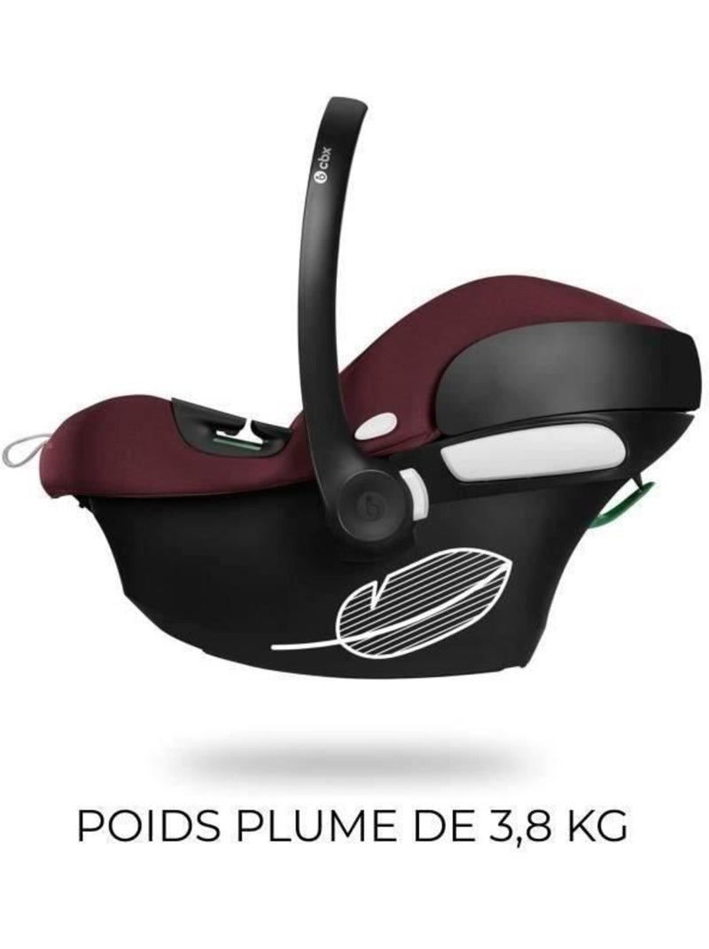 Coque auto bébé i-size 45-87 cm + base one - aton b2 - cbx by cybex Rouge - Kiabi
