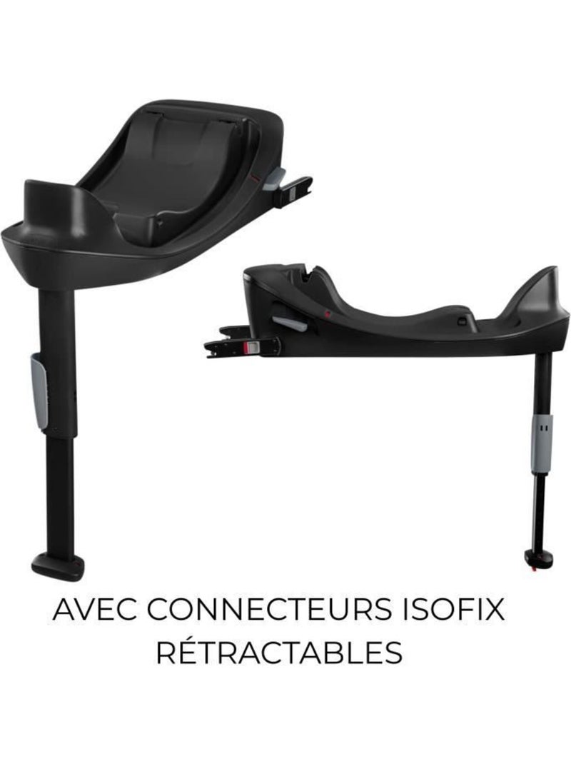 Coque auto bébé i-size 45-87 cm + base one - aton b2 - cbx by cybex Rouge - Kiabi