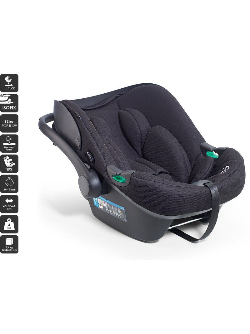 Coque bébé Travel XP - BabyGo Noir - Kiabi