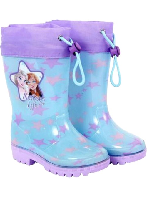 Coqui - Bottes de pluie motif/style La Reine des Neiges PERLETTI (Anna, Elsa) - Kiabi