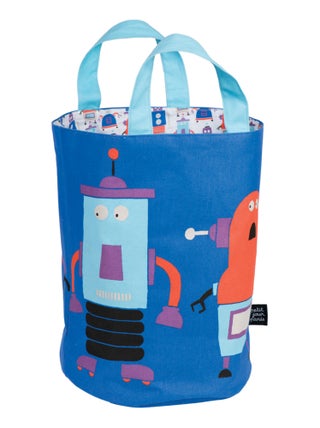 Corbeille À Jouets / Linge Les Robots