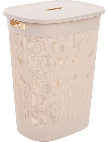 Corbeille à linge 40L avec couvercle LEAF