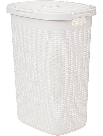 Corbeille à linge 60L avec couvercle RATTAN