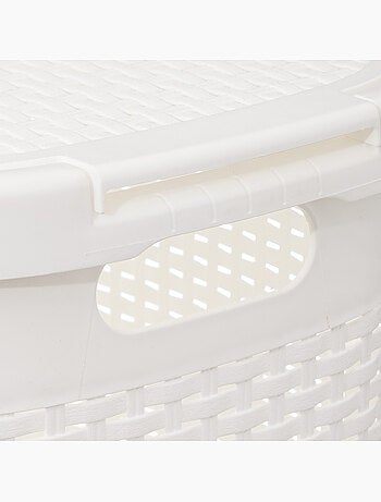 Corbeille à linge 60L avec couvercle RATTAN