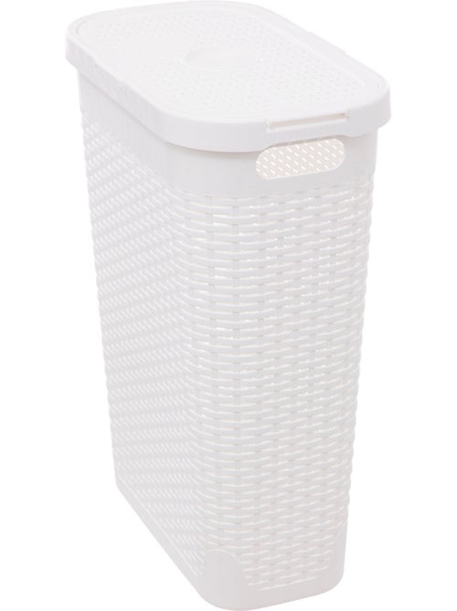 Corbeille à linge slim 40L RATTAN - Kiabi Corbeille à linge slim 40L RATTAN - Kiabi