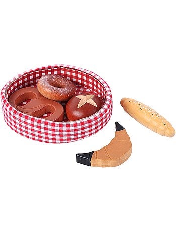 Corbeille à pain et viennoiseries